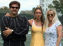 Monique Viele (with parents Rick and Bernadette)