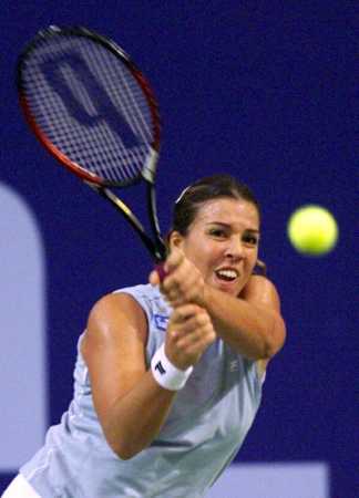 Zurich 2000: SF lost to Martina Hingis 3-6 2-6