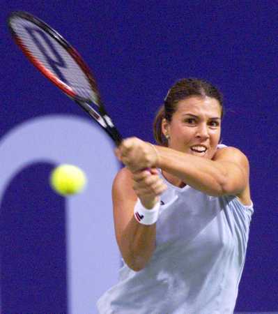 Zurich 2000: QF def. Anna Kournikova 7-6 (7-4) 6-4
