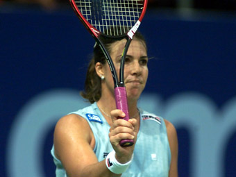 Zurich 2000: QF def. Anna Kournikova 7-6 (7-4) 6-4